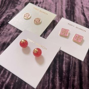 3 total for $59!! bundled Tory Burch earrings